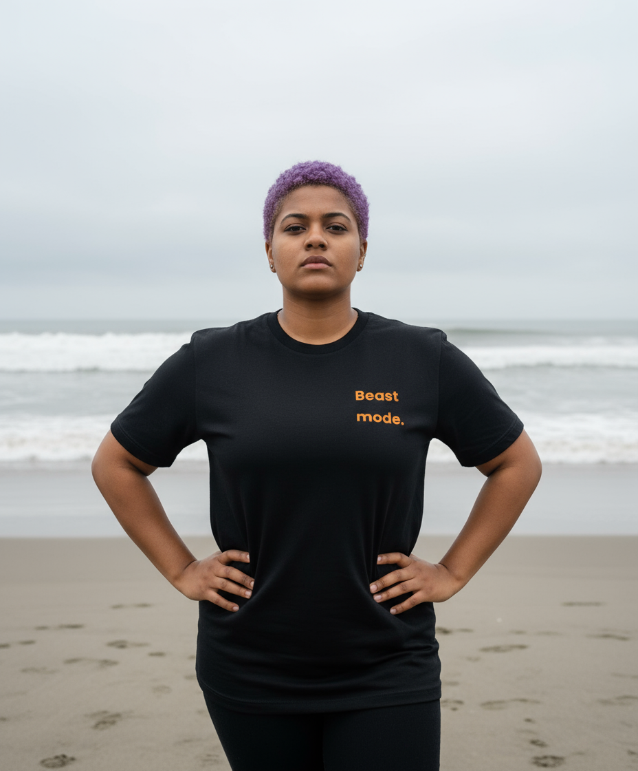 Organic Premium Adult T-Shirt - Beast Mode