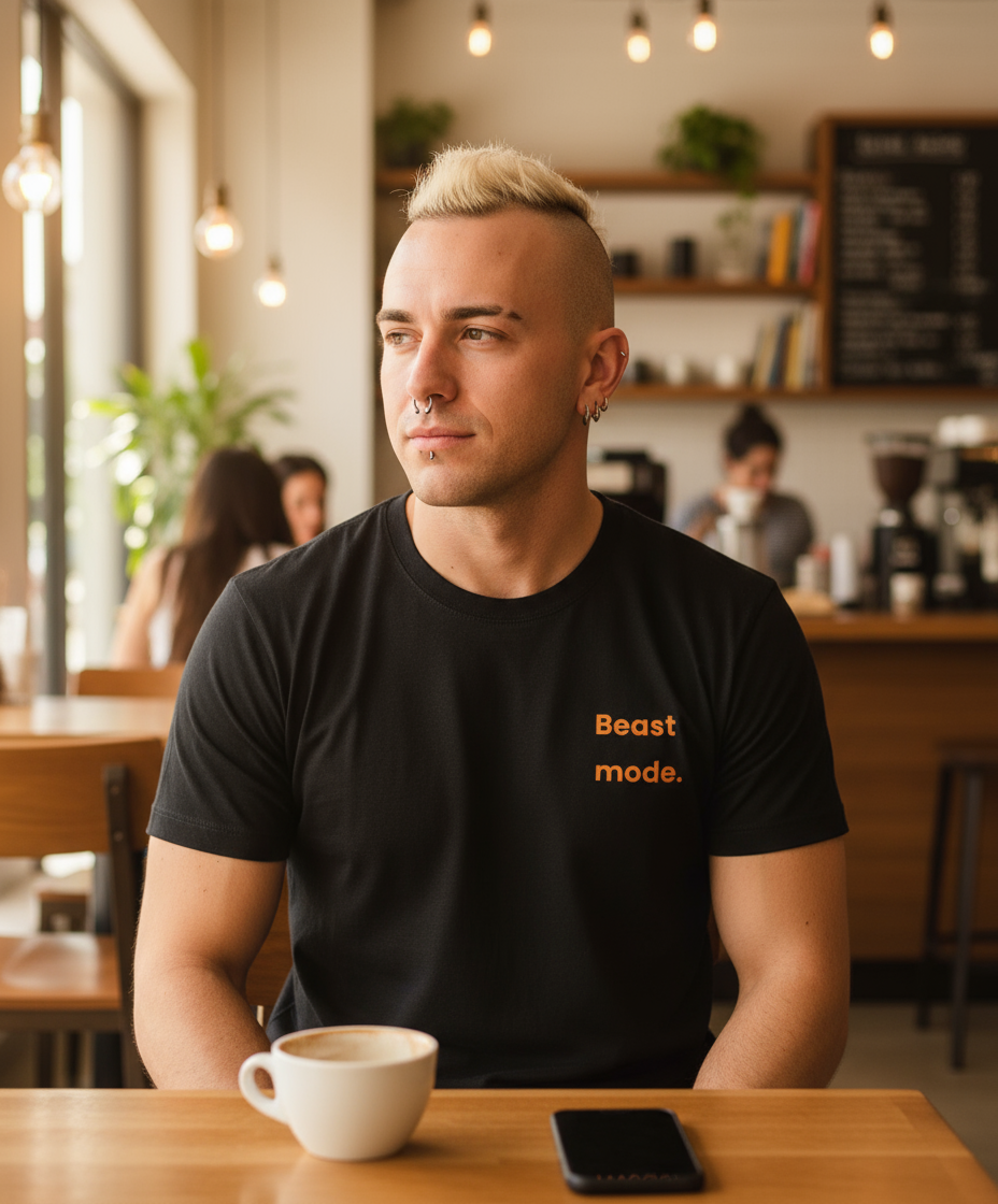Organic Premium Adult T-Shirt - Beast Mode