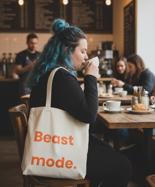 Organic Super Strong Tote - Beast Mode
