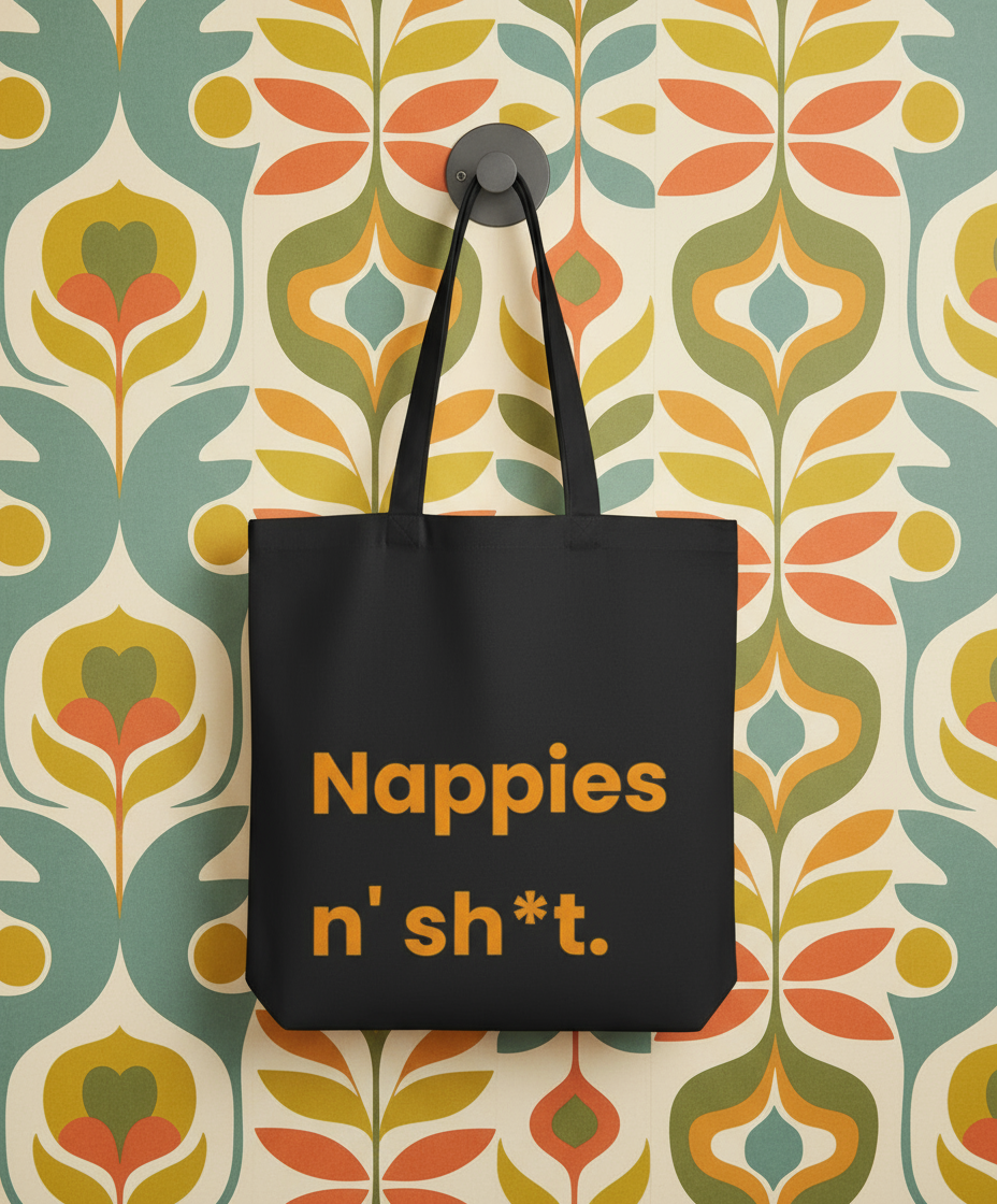 Organic Super Strong Tote - Nappies n' Sh*t