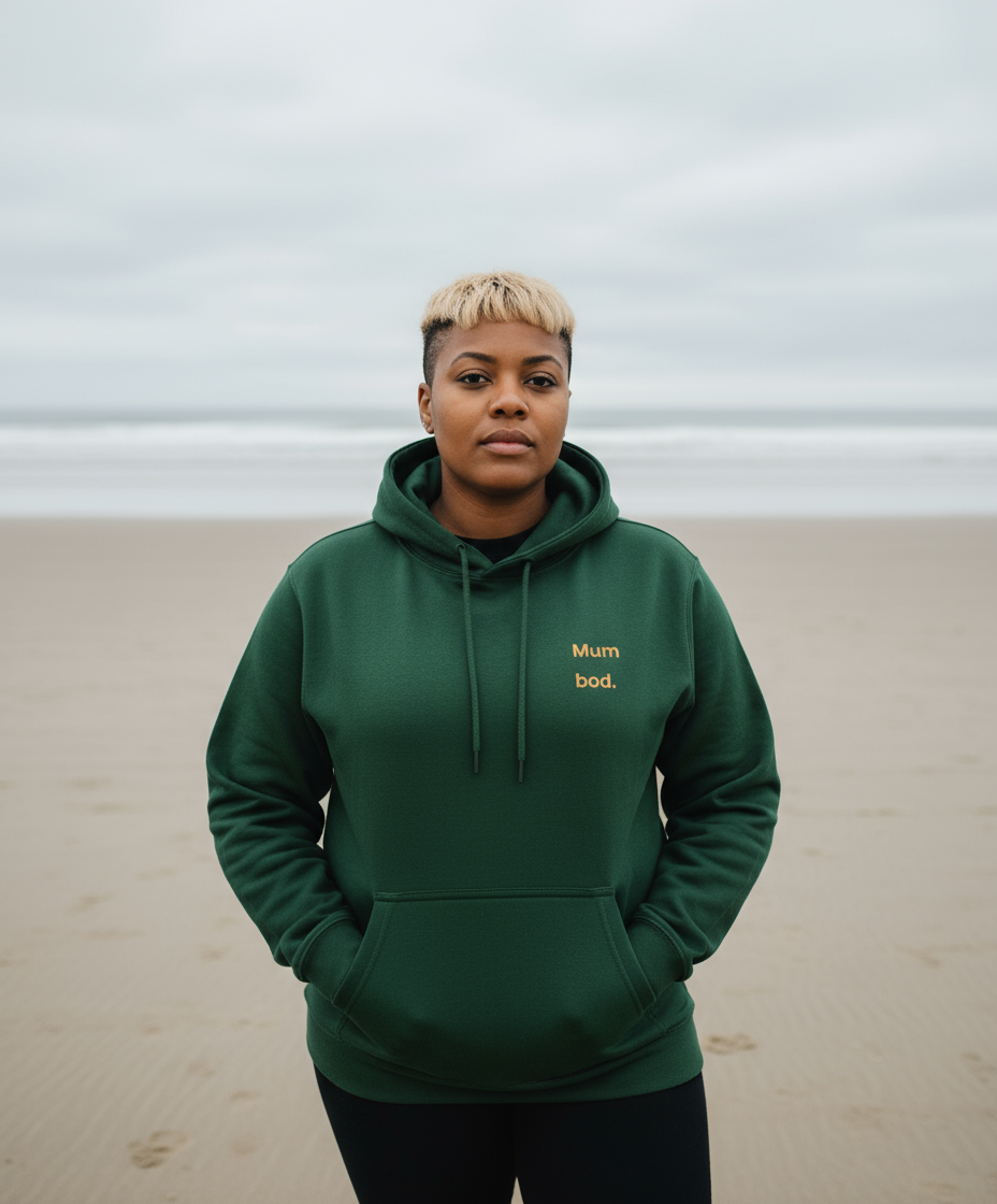 Organic Adult Hoodie - Mum Bod
