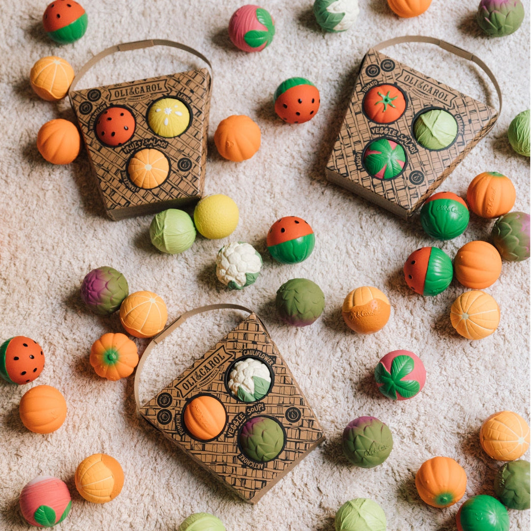 Oli & Carol Baby Sensory Ball Fruit Salad