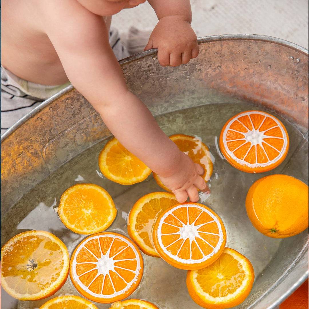 Oli & Carol Clementino the Orange Teether