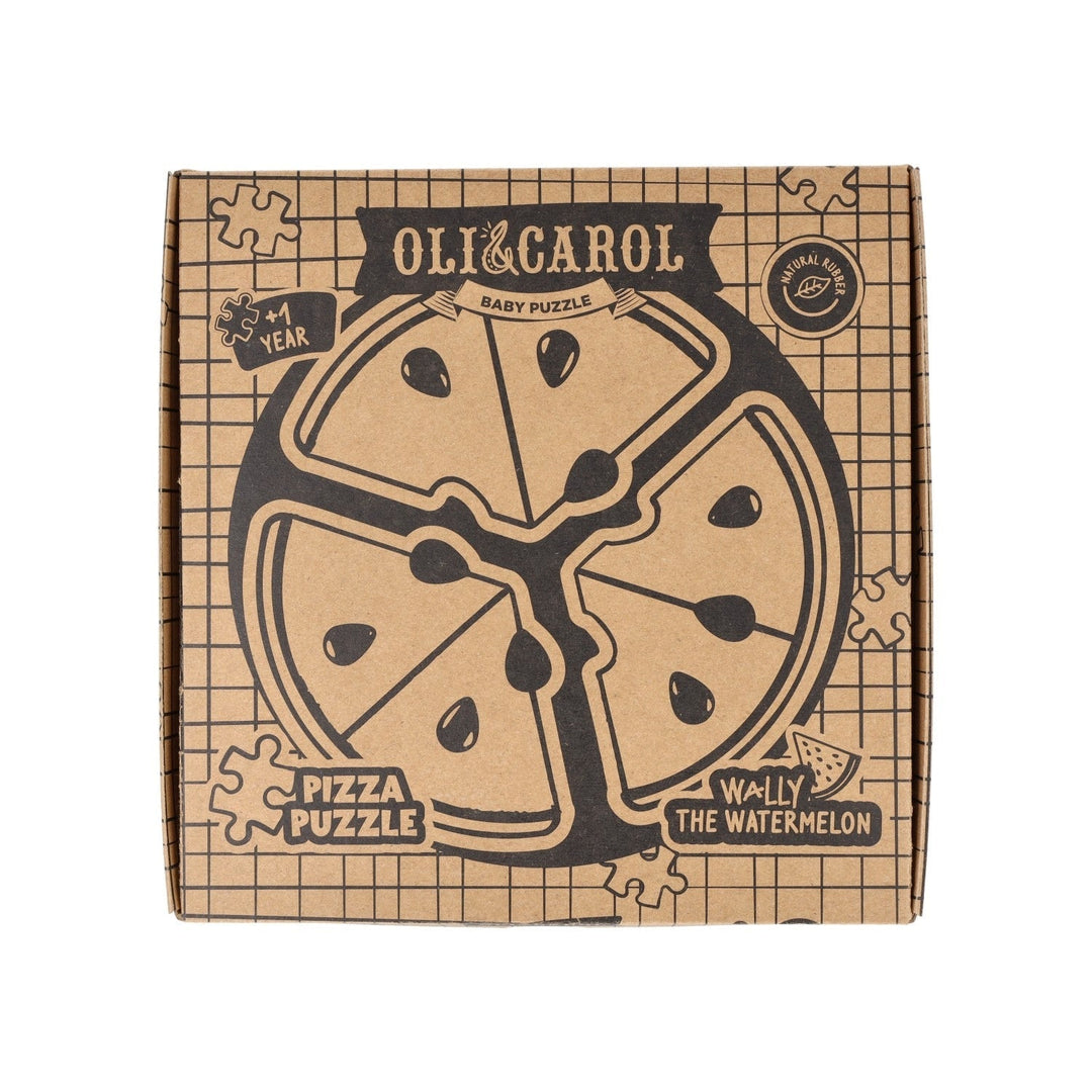 Oli & Carol Wally the Watermelon Baby Pizza Puzzle
