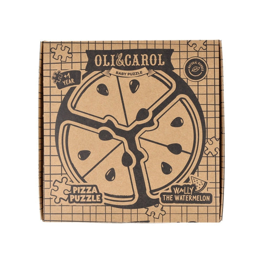 Oli & Carol Wally the Watermelon Baby Pizza Puzzle