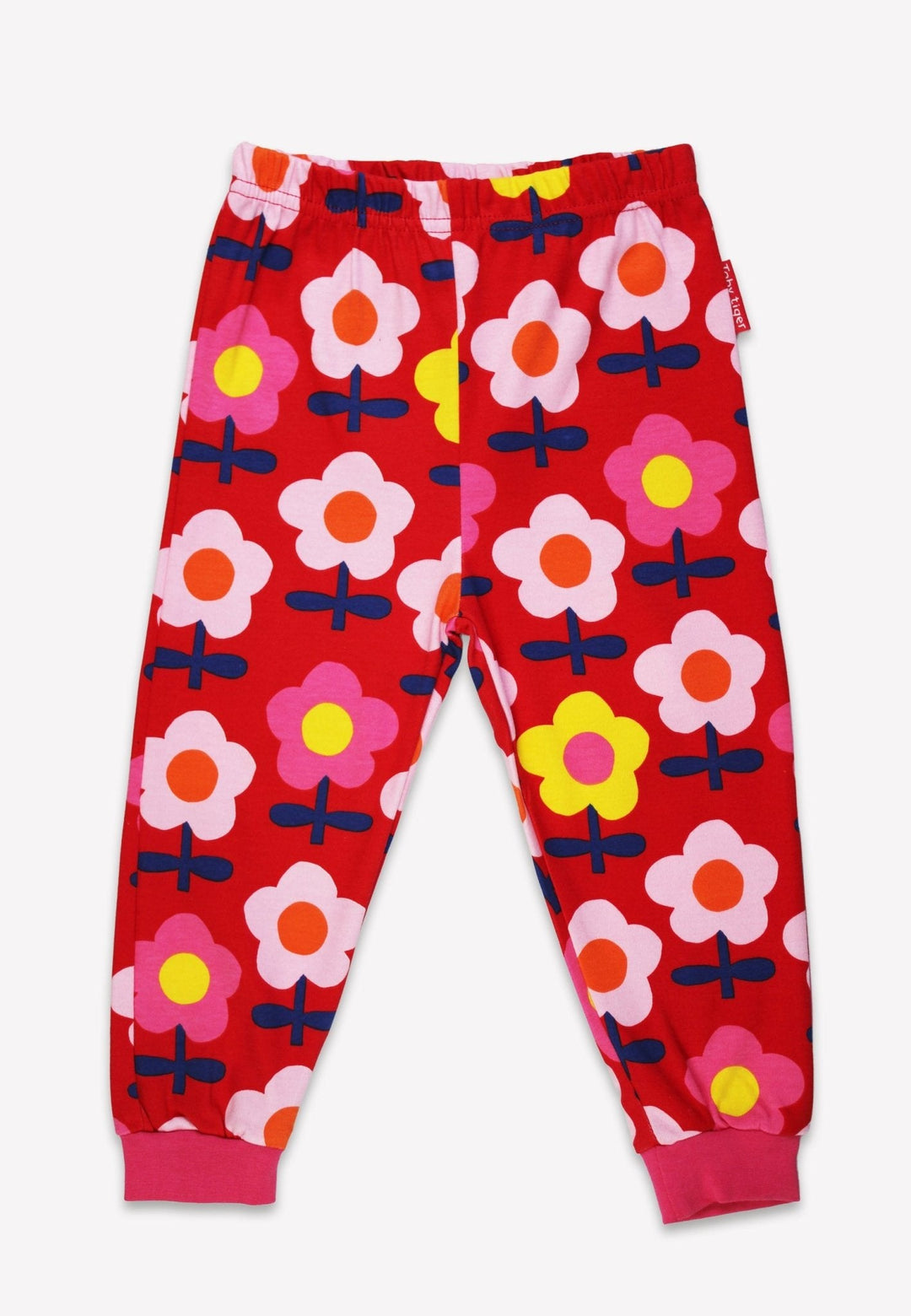 Organic Pink Flower Print Pyjamas