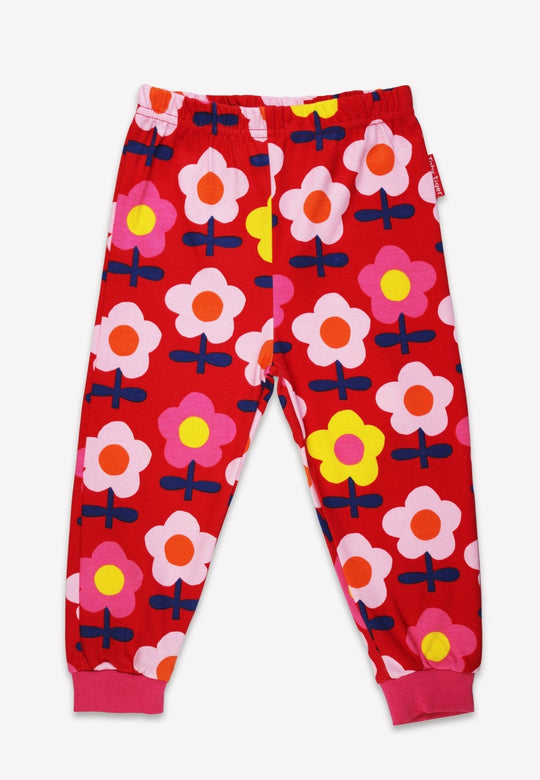 Organic Pink Flower Print Pyjamas