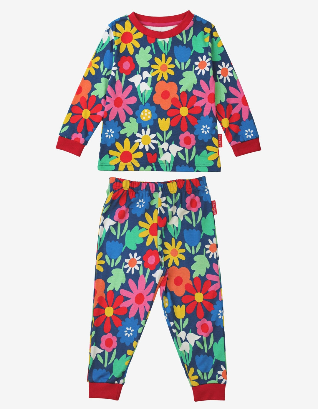 Organic Bold Floral Print Pyjamas