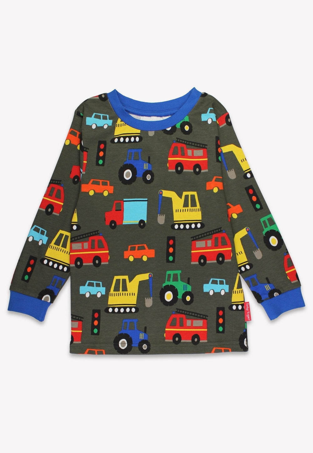 Organic Transport Print Pyjamas