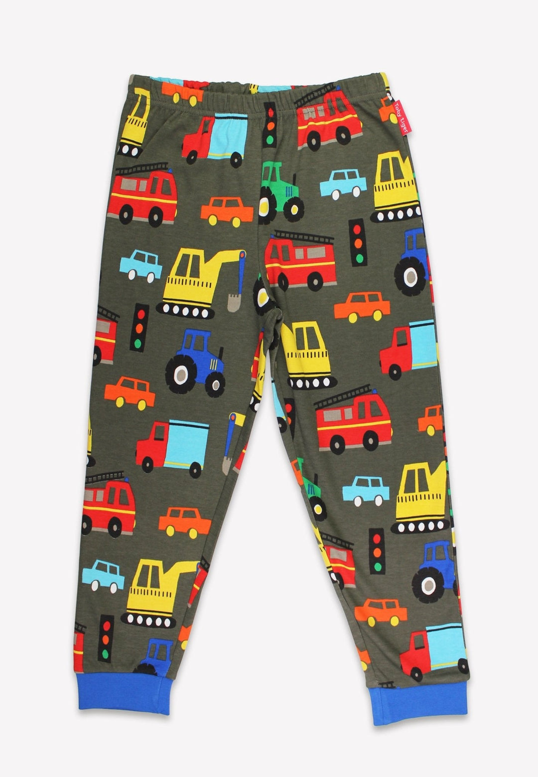 Organic Transport Print Pyjamas