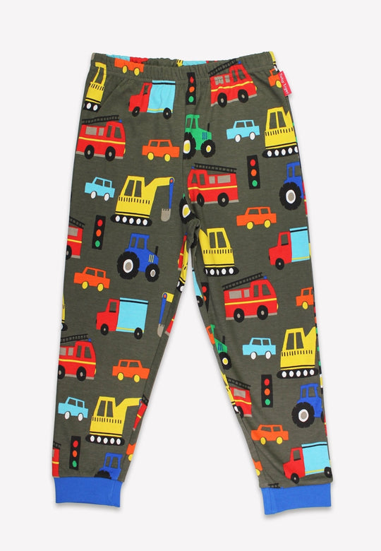 Organic Transport Print Pyjamas