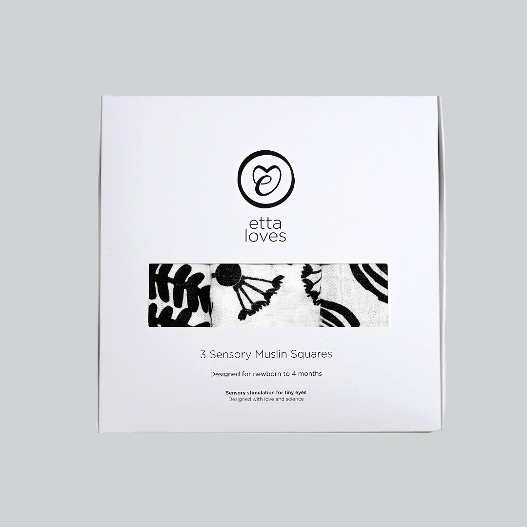 3-Pack Muslins - Plant Print
