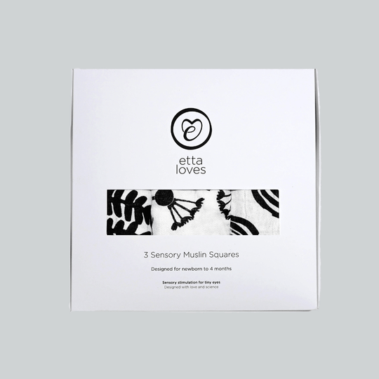 3-Pack Muslins - Plant Print