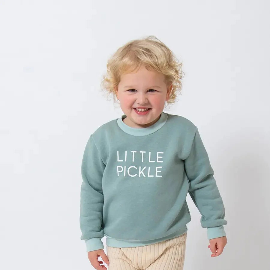 Little Pickle Sage Sweatshirt
