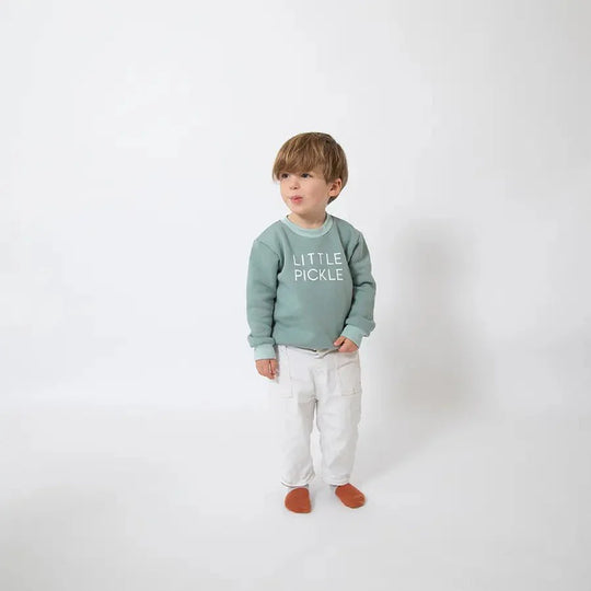 Pickle | Little Pickle Sweater - Sage