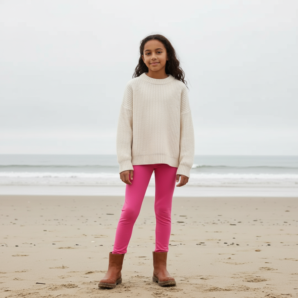 ScandiBugs Own Label Organic Leggings - Bubblegum Pink