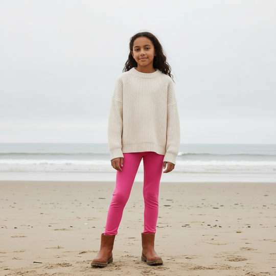 ScandiBugs Own Label Organic Leggings - Bubblegum Pink