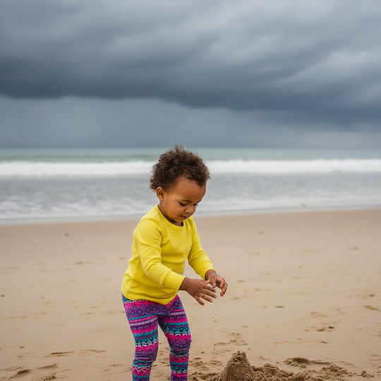 Yellow long-sleeve shirt on a light yellow background