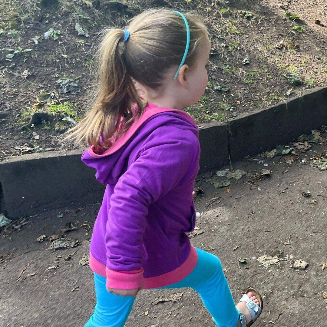 ScandiBugs Own Label Organic Reversible Hoodie - Bubblegum Pink & Perfectly Purple