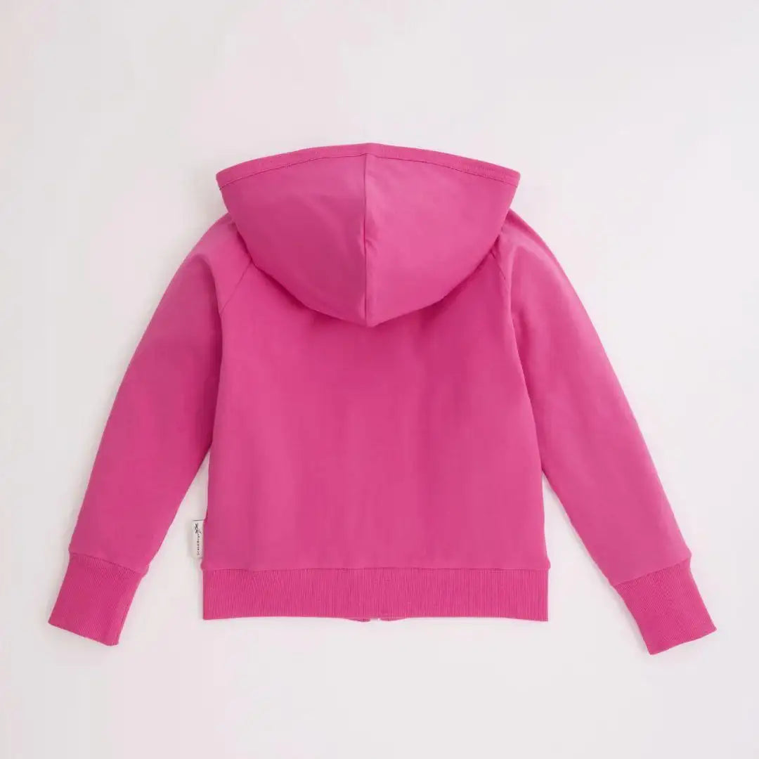 ScandiBugs Own Label Organic Reversible Hoodie - Bubblegum Pink & Perfectly Purple