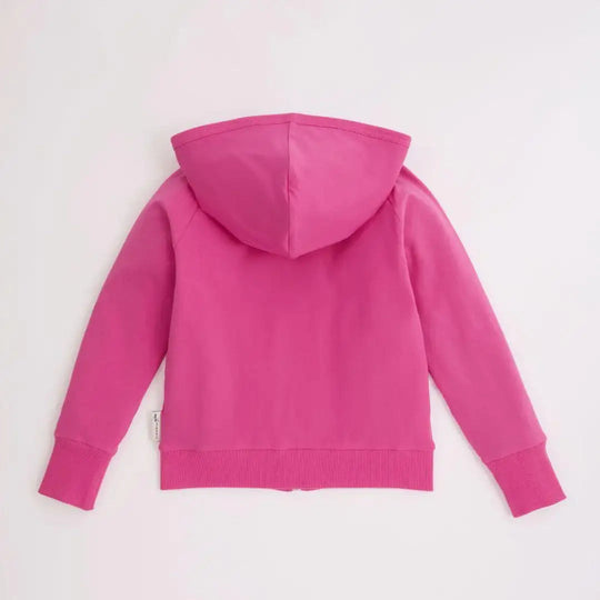 ScandiBugs Own Label Organic Reversible Hoodie - Bubblegum Pink & Perfectly Purple