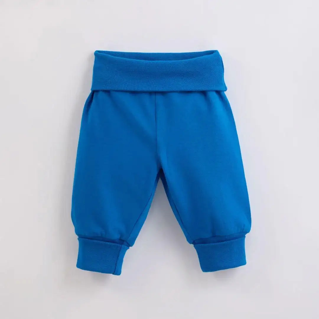 ScandiBugs Own Label Organic Yoga Pants - Peacock Blue