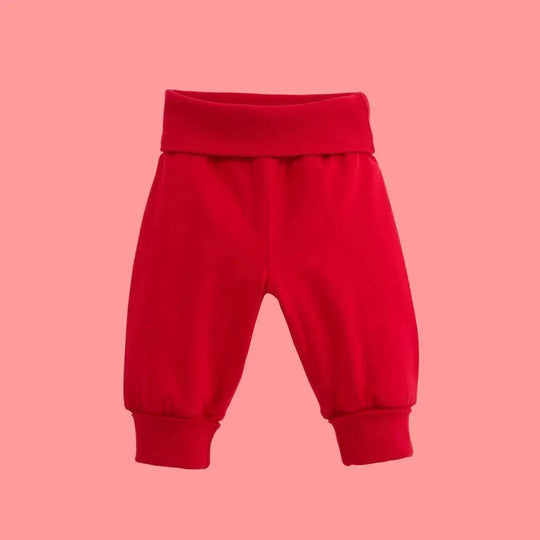 ScandiBugs Own Label Organic Yoga Pants - Roaring Red