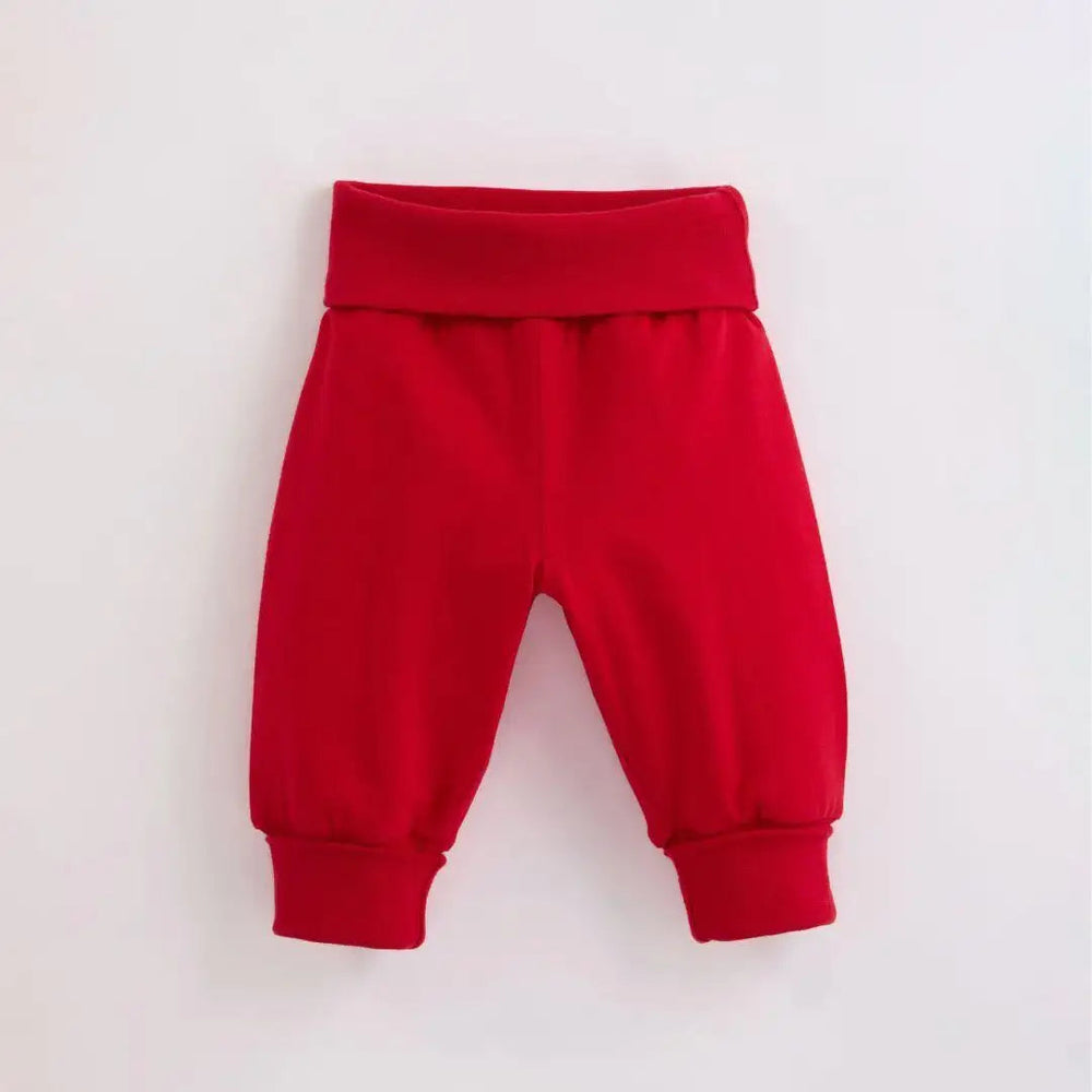 ScandiBugs Own Label Organic Yoga Pants - Roaring Red