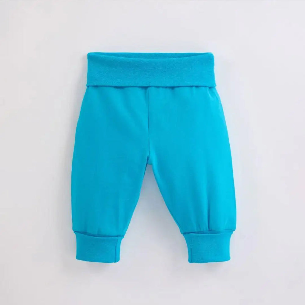 ScandiBugs Own Label Organic Yoga Pants - Tempting Turquoise