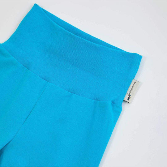 ScandiBugs Own Label Organic Yoga Pants - Tempting Turquoise