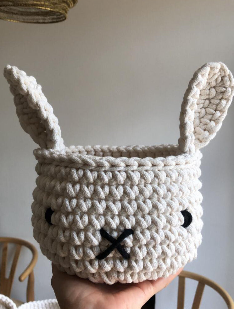 Bunny Basket | Ivory