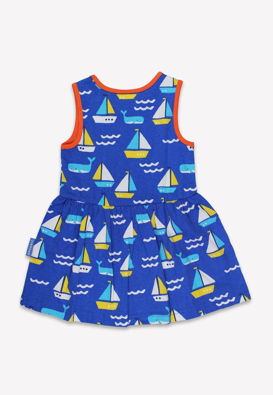 Organic St Ives Print Summer Dress