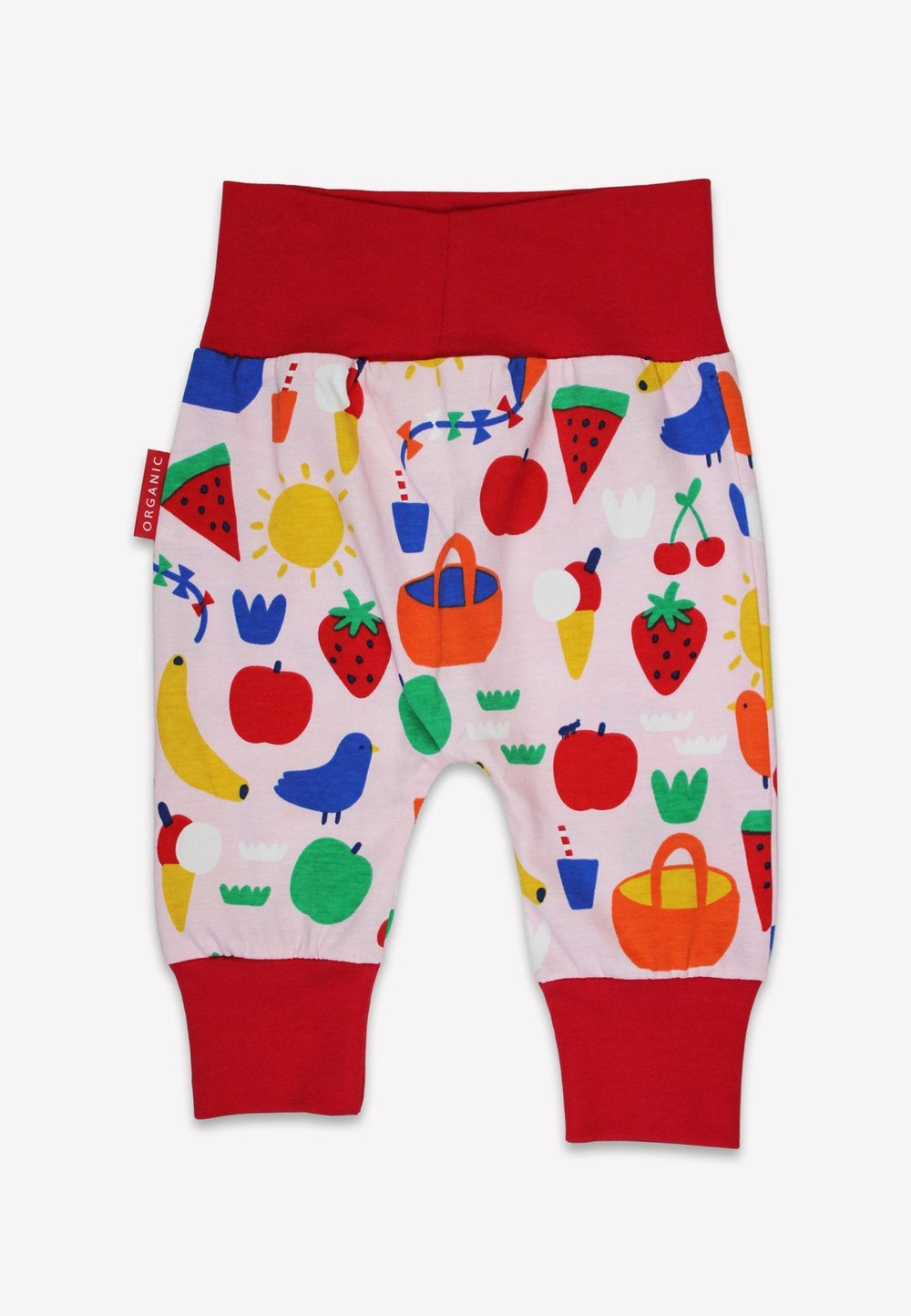 Organic Picnic Print Yoga Pants