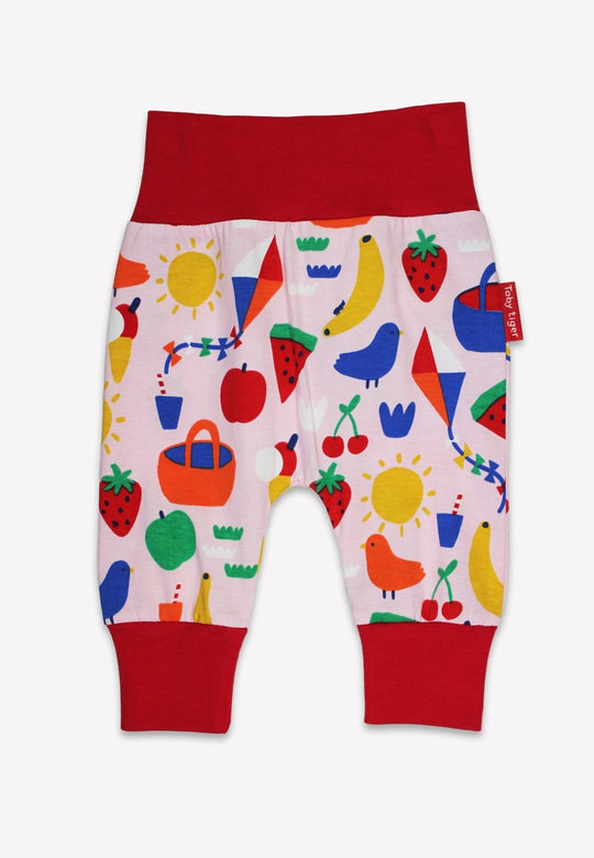 Organic Picnic Print Yoga Pants