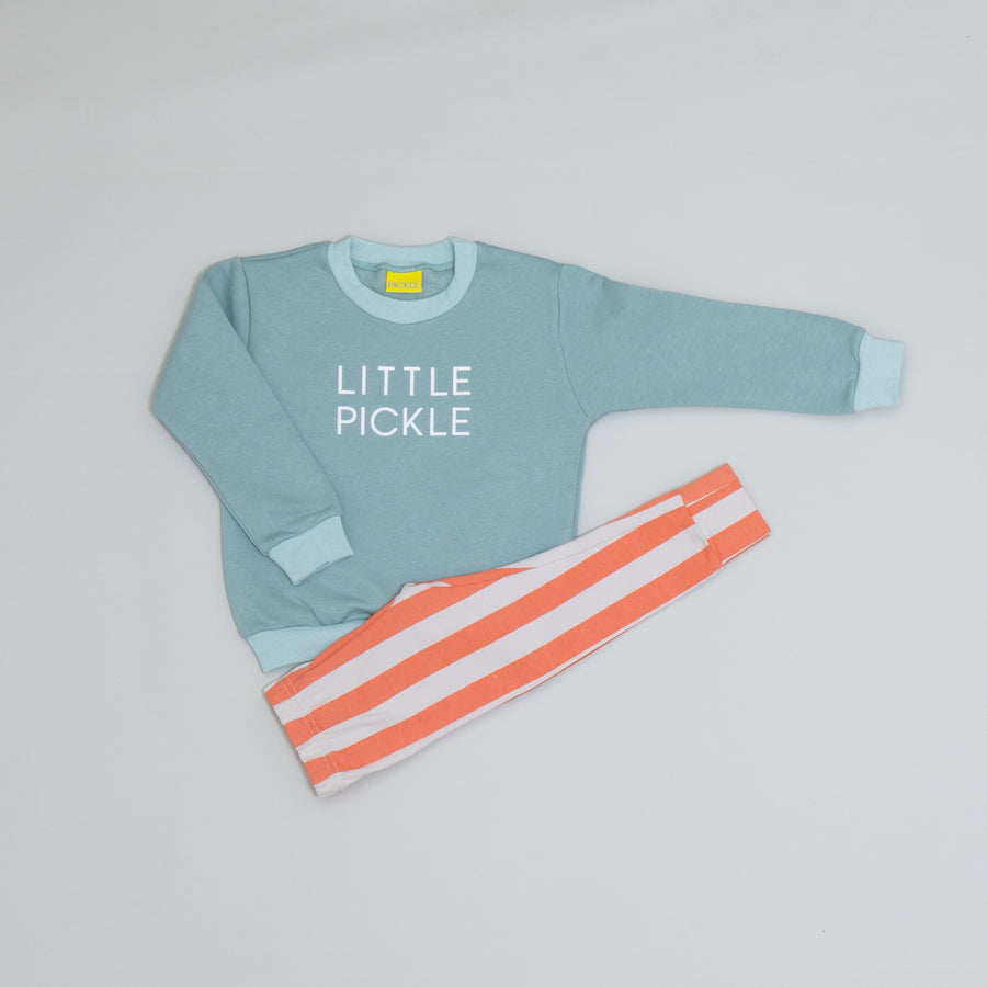 Pickle | Little Pickle Sweater - Sage - Moo Like a Monkey