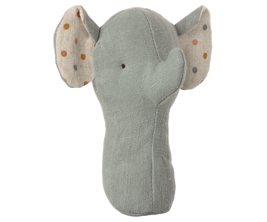 Maileg | Lullaby Friends - Elephant Rattle - Moo Like a Monkey