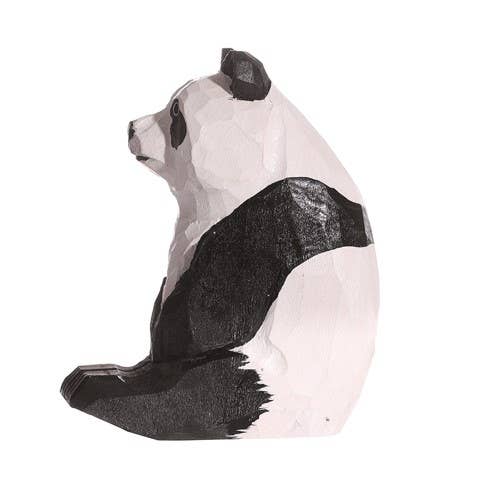 Hand Carved Wooden Animal | Giant Panda
