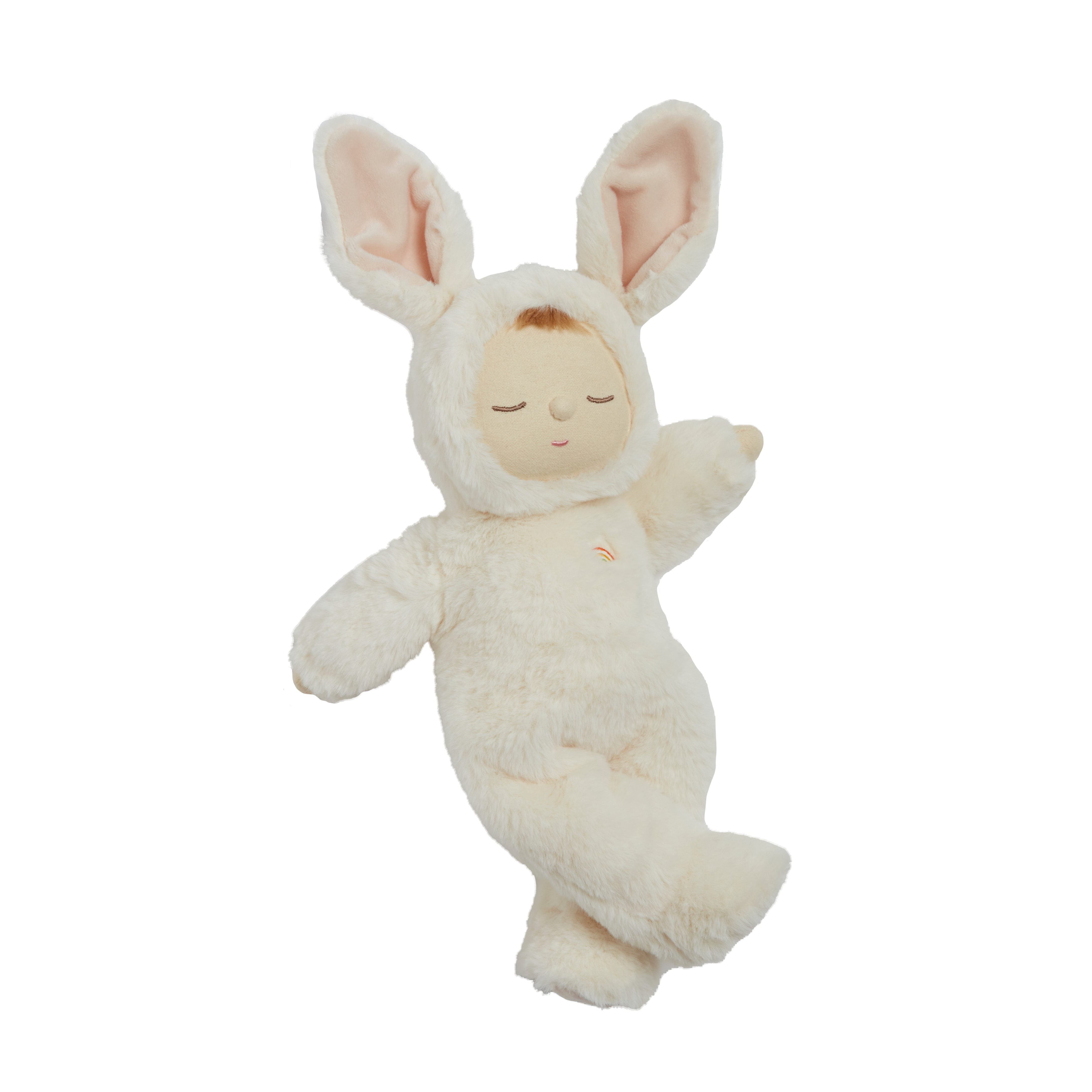 Cozy Dozy Dinkum Doll | Bunny Moppet (Soft Beige) - Moo Like a Monkey