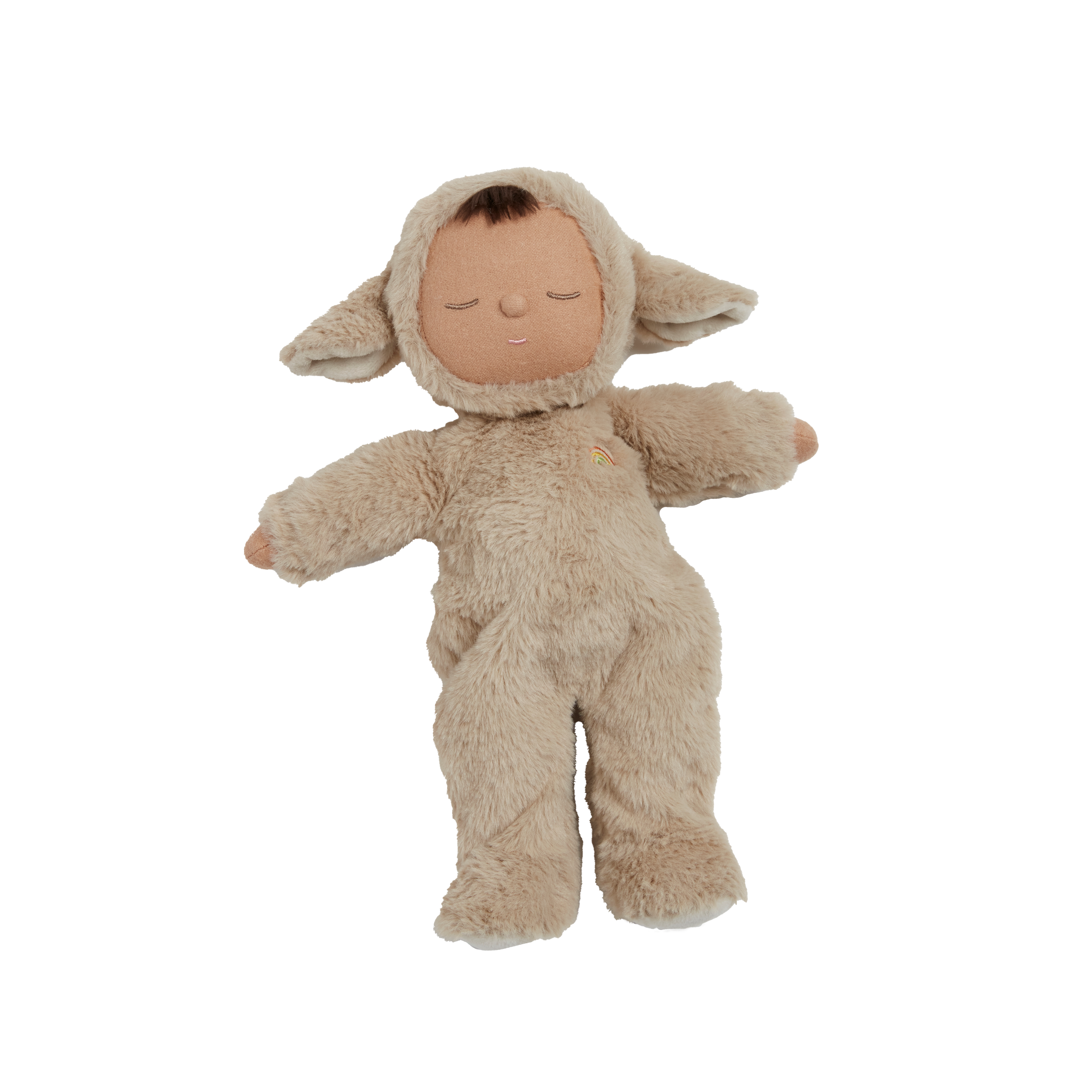 Cozy Dozy Dinkum Doll | Lamby Pip (Warm Grey) - Moo Like a Monkey