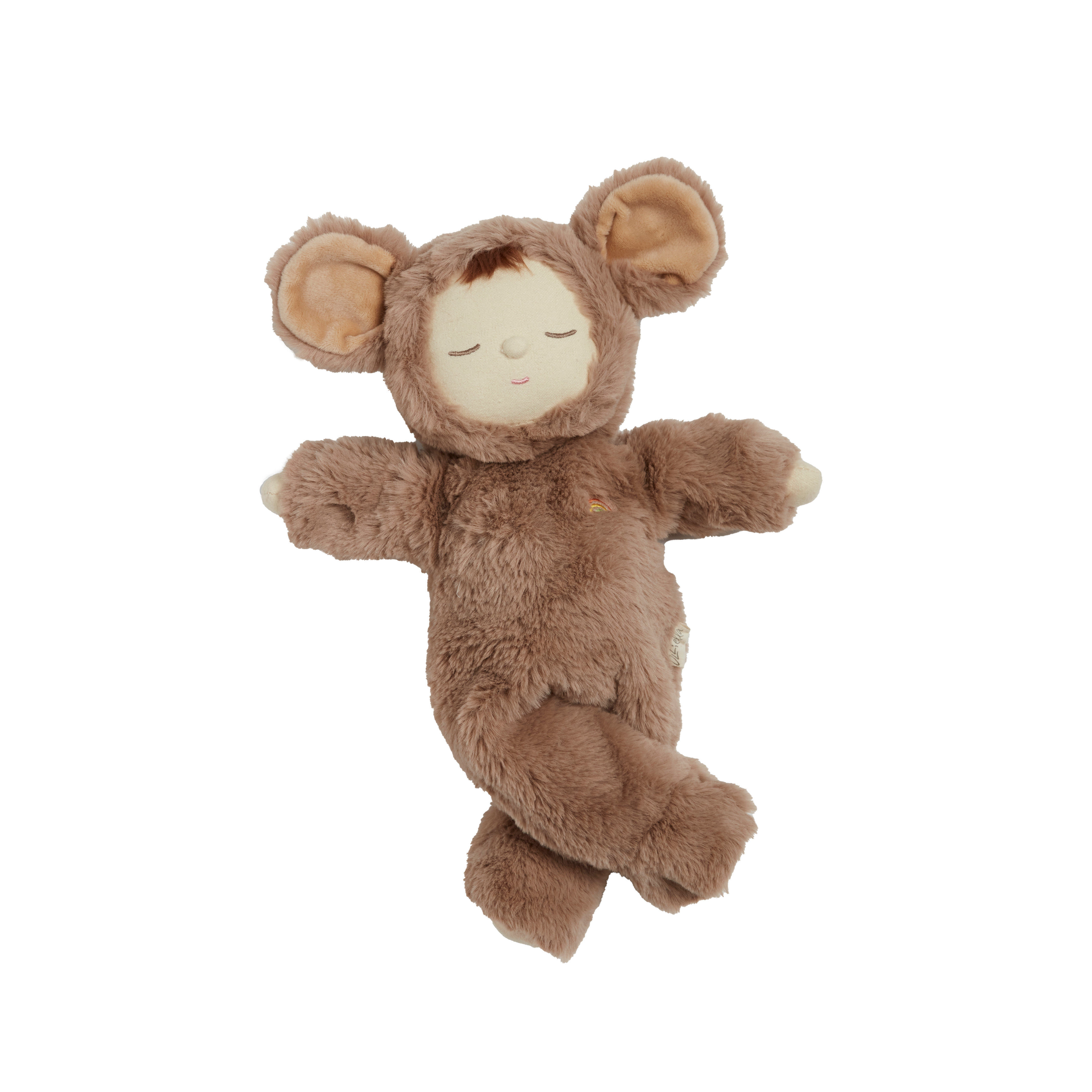 Cozy Dozy Dinkum Doll | Mousey Pickle (Brownie) - Moo Like a Monkey