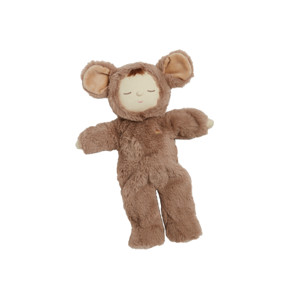 Cozy Dozy Dinkum Doll | Mousey Pickle (Brownie)