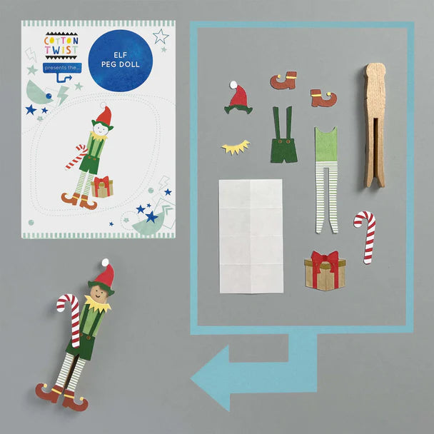 Cotton Twist | Make Your Own Elf Peg Doll