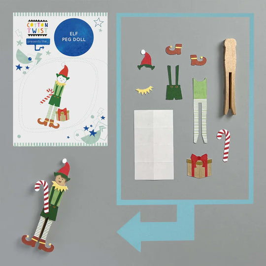 Cotton Twist | Make Your Own Elf Peg Doll