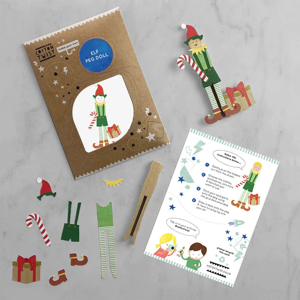 Cotton Twist | Make Your Own Elf Peg Doll