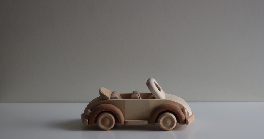 Handmade Wooden Vehicles | Beetle Convertible Car - Moo Like a Monkey