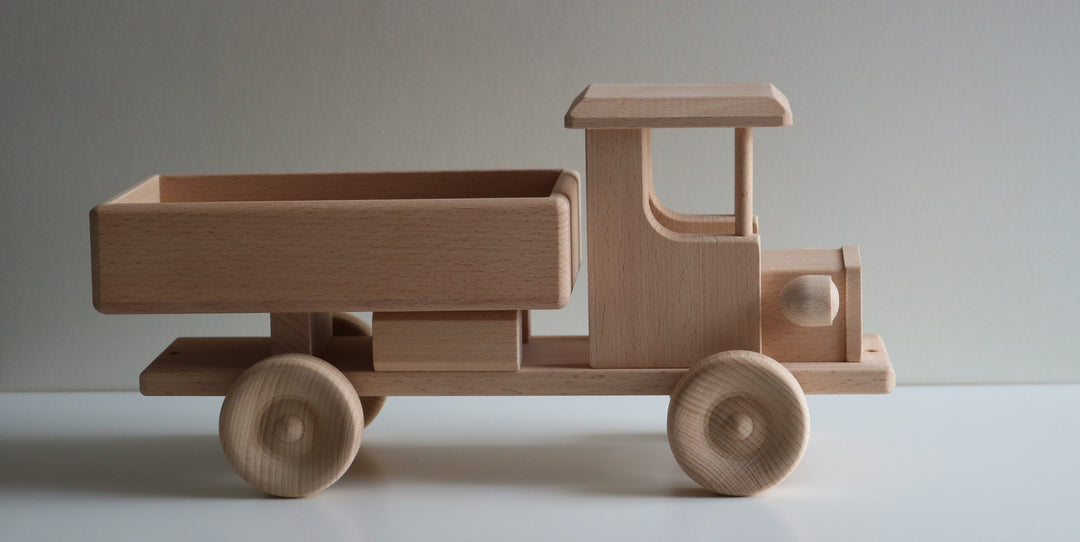 Handmade Wooden Vehicles | Medium Wooden Tipper Truck