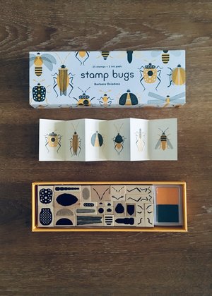 Wooden Stamps and Ink | Bugs - Moo Like a Monkey