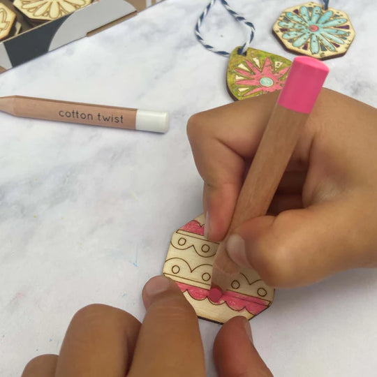 Cotton Twist | A Mindful Advent Calendar - Paint Your Own Decorations Kit