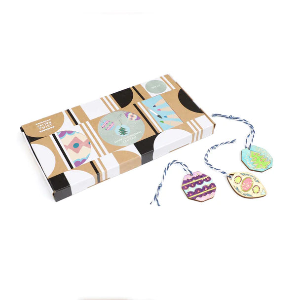 Cotton Twist | A Mindful Advent Calendar - Paint Your Own Decorations Kit