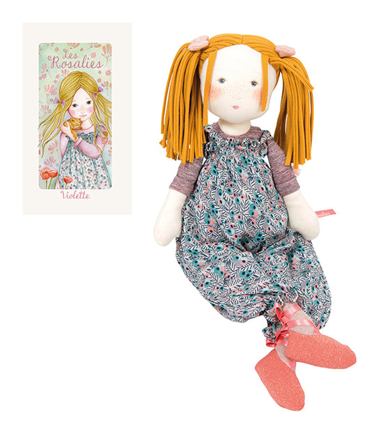 Moulin Roty | Les Rosalies Rag Doll - Violette